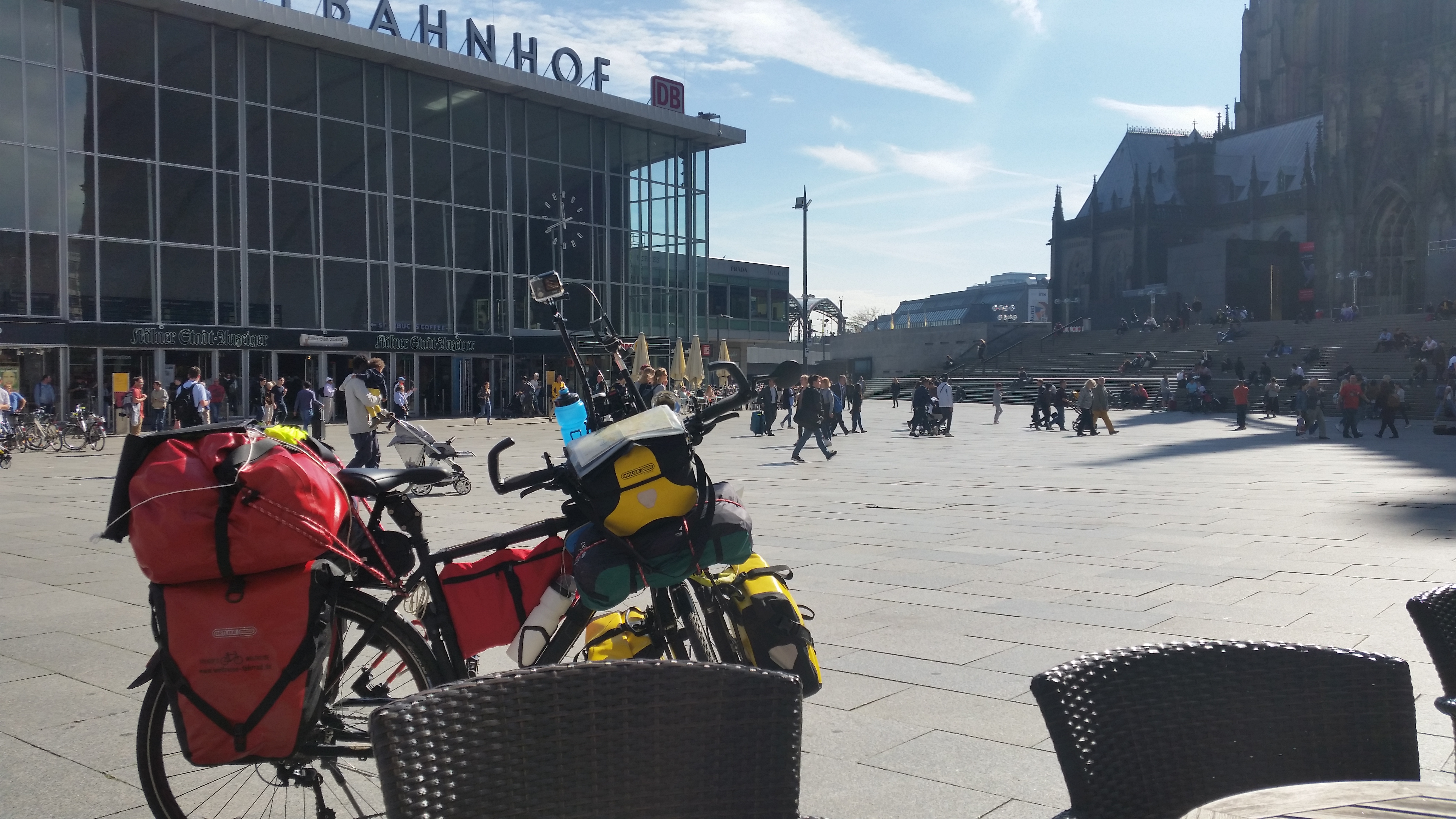 Das bittere Ende in Köln, da mich ein Auto abgedrängt hat Das ist nicht das Ende,